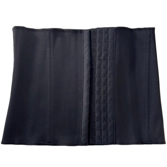 SKIMS Large Neoprene Waist Trainer Corset Onyx Black Slimming NWOT MSRP $70 - Picture 1 of 5